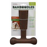Bamboodles Small T-Bone Bamboo & Nylon Beef Flavour Dog Chew