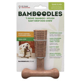 Bamboodles Small T-Bone Bamboo & Nylon Chicken Flavour Dog Chew