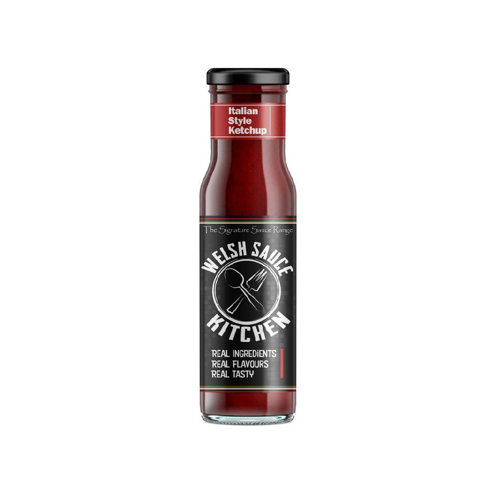Welsh Sauce Kitchen 270g Italian Style Ketchup
