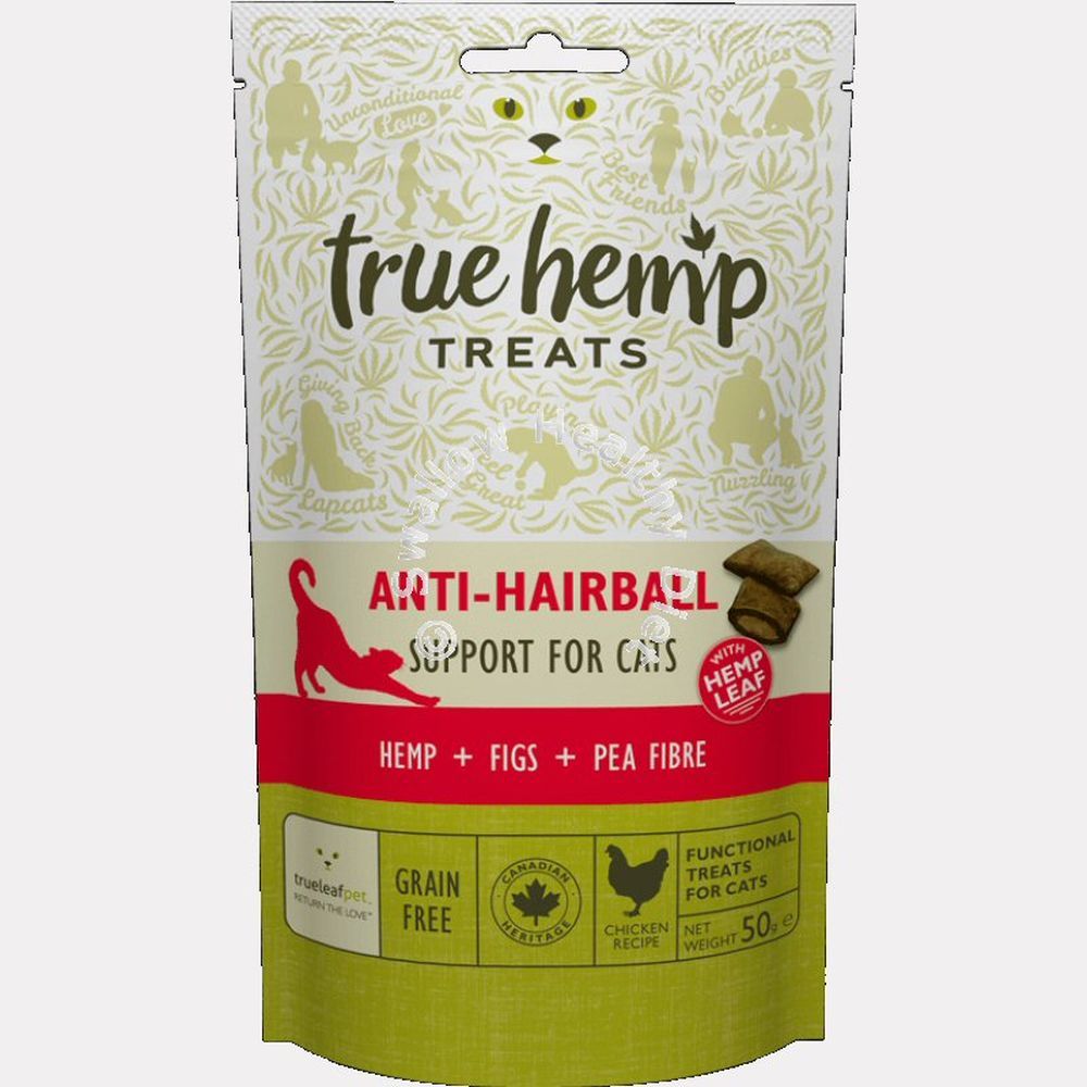 True Hemp Anti Hairball Cat Treats