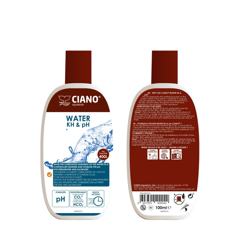 Ciano 100ml Water KH & pH