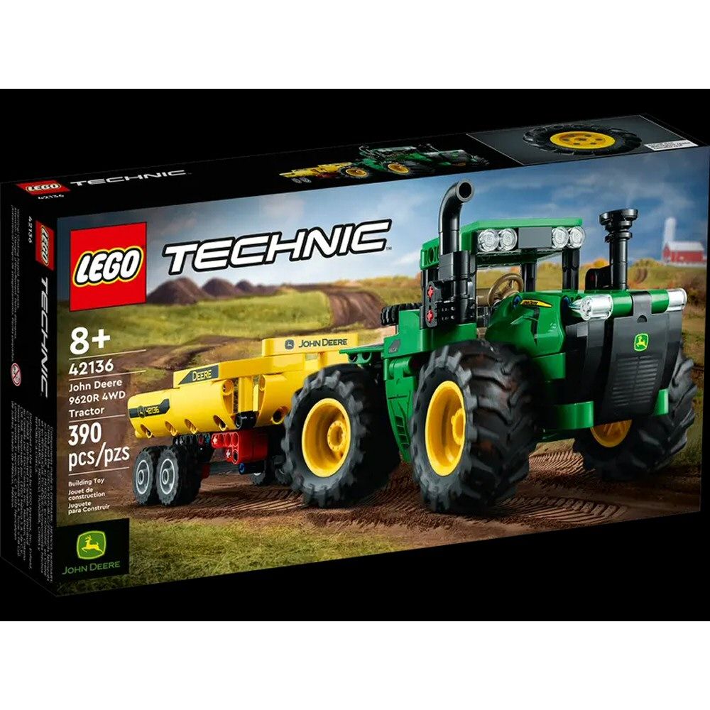 LEGO 42136 John Deere 9620R 4WD Tractor - LEGO Technic