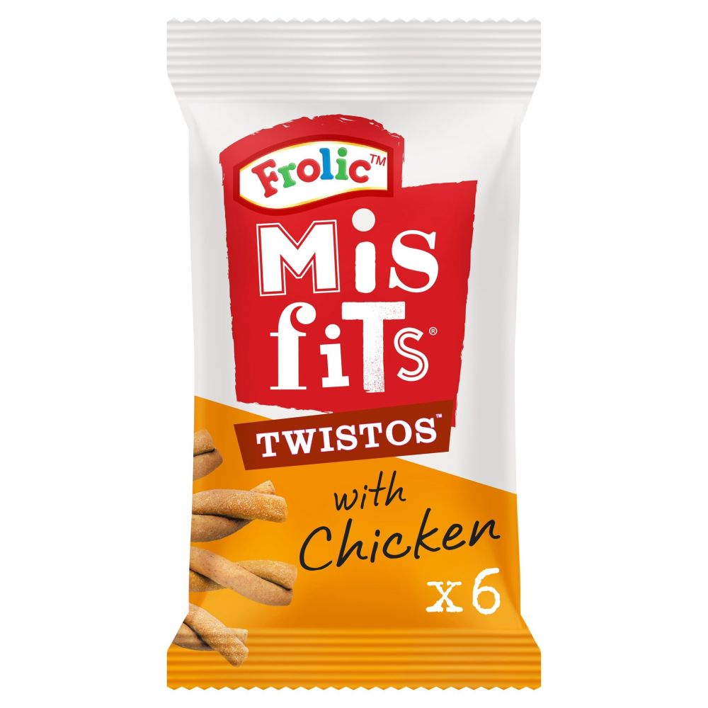 Misfits Twistos Dog Treats Chicken 105g