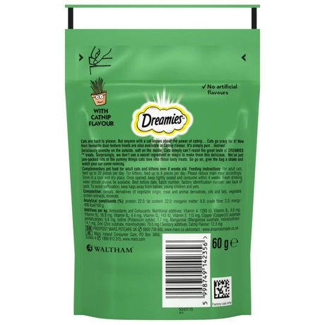 Dreamies 60g Biscuits with Catnip Cat Treats