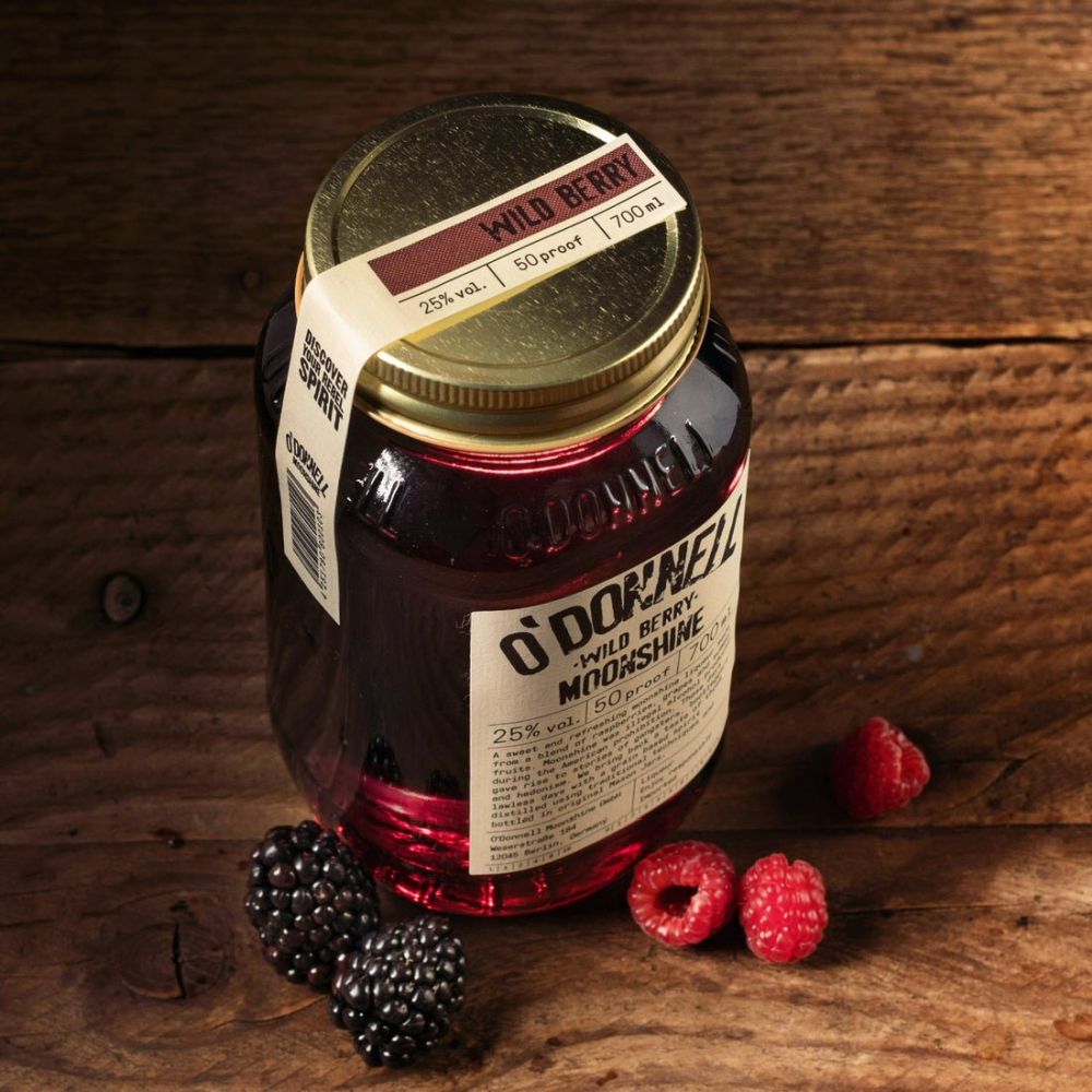 O'Donnell Moonshine 70cl Wild Berry Gift Box