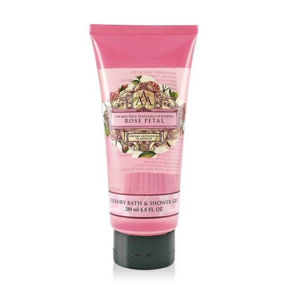 Aromas Artesanales De Antigua 200ml Rose Petal Shower Gel