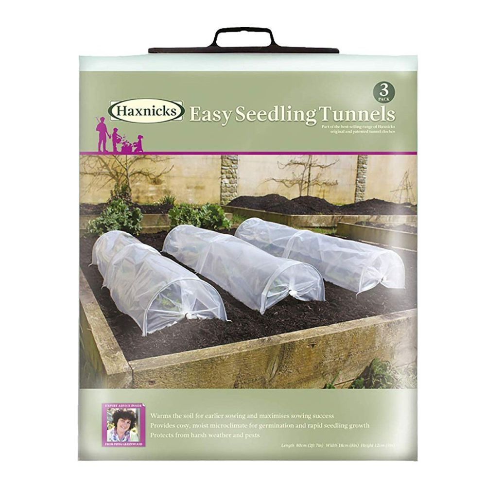 Haxnicks Easy Seedling Tunnels (Pack of 3)