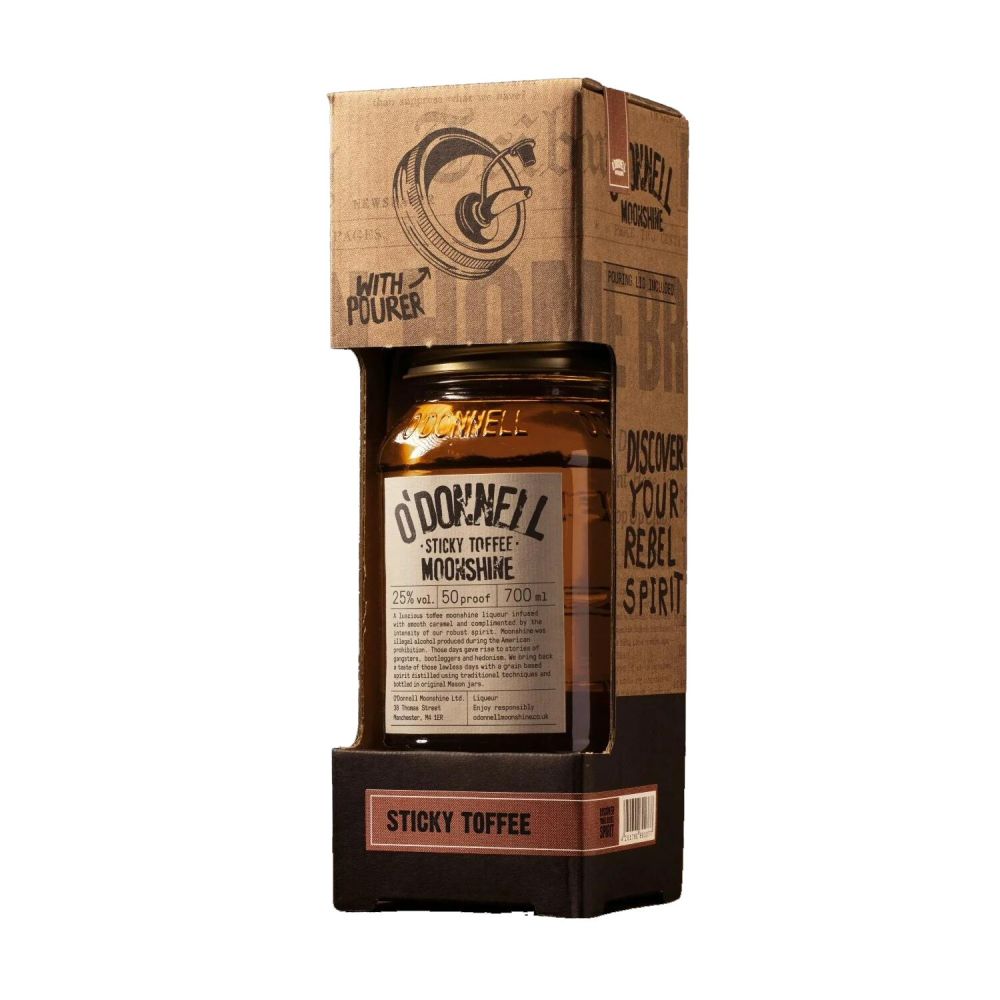 O'Donnell Moonshine 70cl Sticky Toffee Gift Box