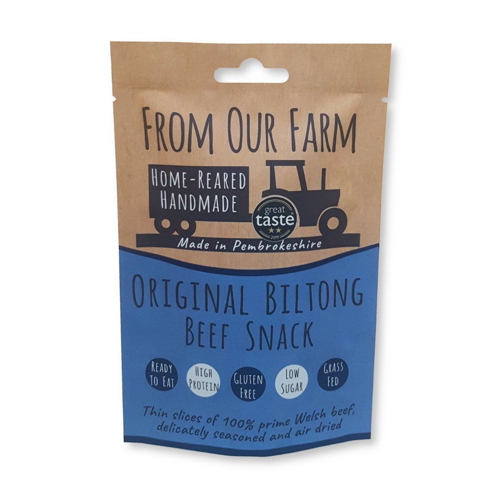 From Our Farm 35g Original Biltong Beef Snack