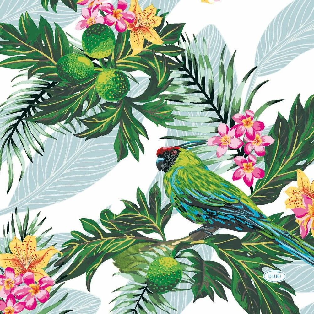 N.J Products 33cm Fruity Jungle Napkin (Pack of 20)