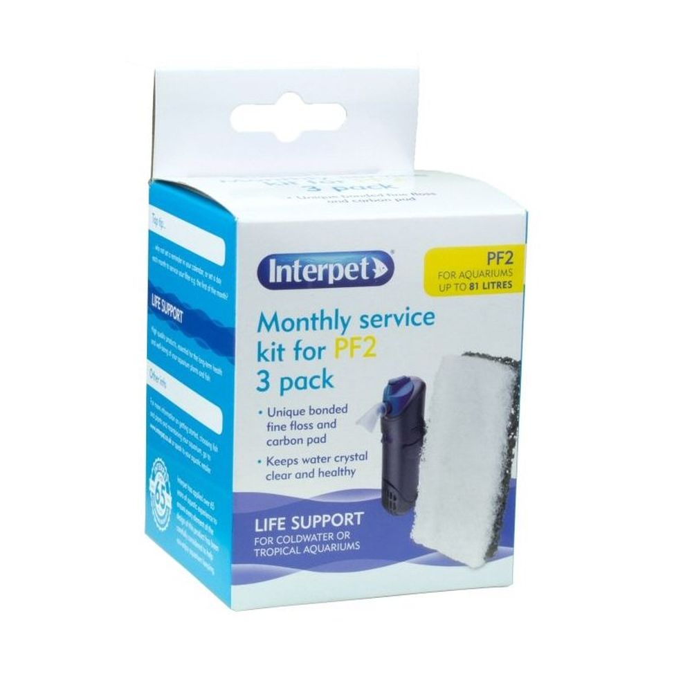 Interpet Power Filter 2 Carbon Bonded 3 Pack