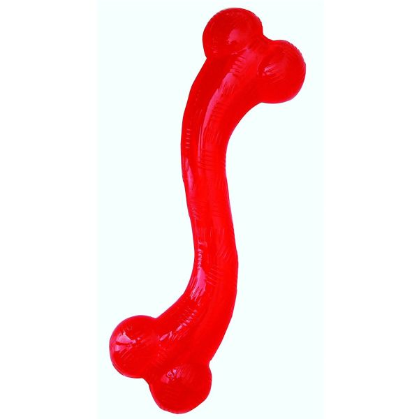 PetLove Mighty Mutt Tough Rubber S-Bone Dog Toy