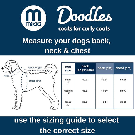 Mikki Doodles 40cm Dog Coat - Small