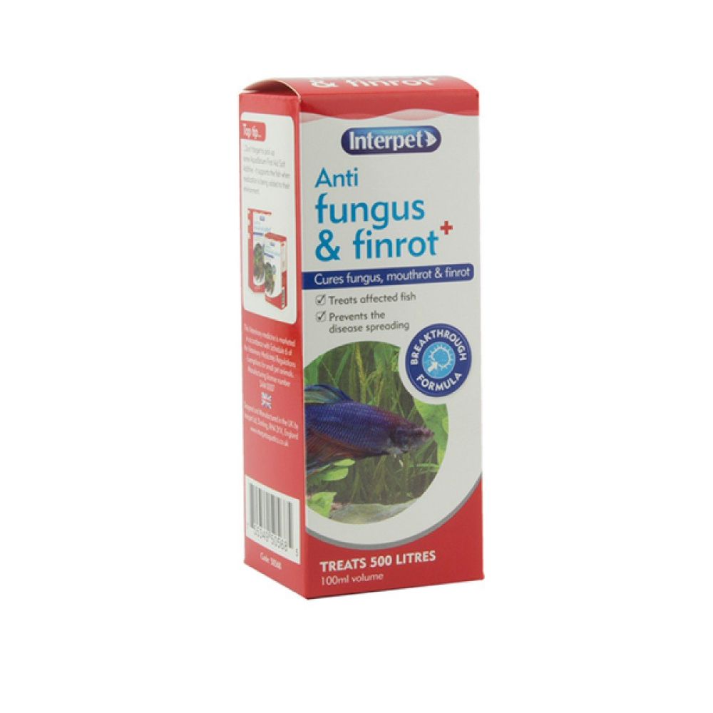 Interpet 100ml Anti Fungus & Finrot Plus - RC210