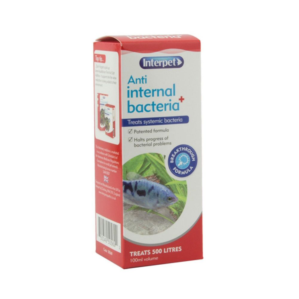 Interpet 100ml Anti Internal Bacteria Plus - RC211