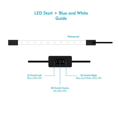 Interpret 45cm Blue & White Start+ LED