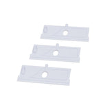 Interpet Twist & Click Scraper Replacement Plastic Blades - Pack of 3
