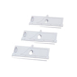 Interpet Twist & Click Scraper Replacement Metal Blades - Pack of 3