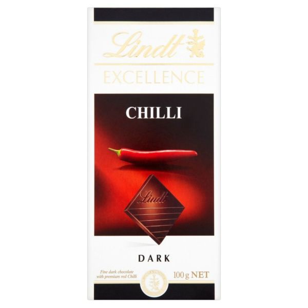 Lindt 100g Excellence Chilli Chocolate Bar