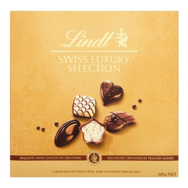 Lindt 145g Swiss Luxury Chocolate Selection