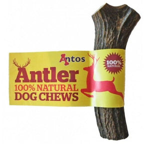 Antos 50 - 75g Small Antler Dog Chew Treat