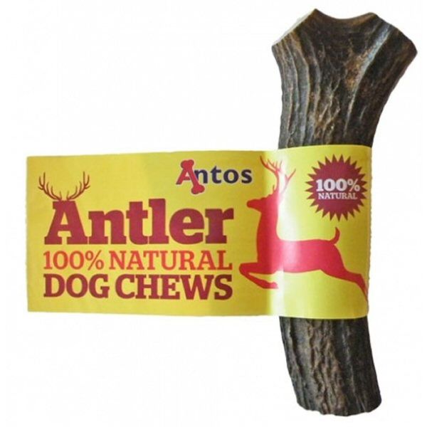 Antos 50 - 75g Small Antler Dog Chew Treat