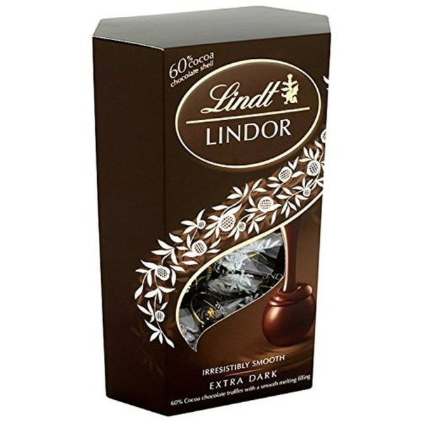 Lindt Lindor 200g 60% Extra Dark Chocolate Truffles