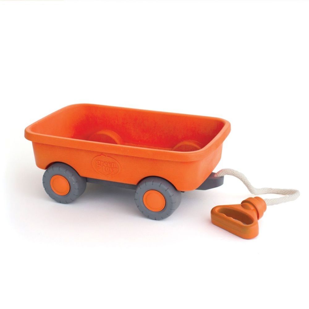 Green Toys 38cm Orange Wagon
