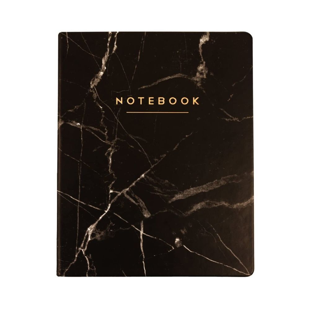 Eccolo 8 x 10" Black Marble Desk Journal