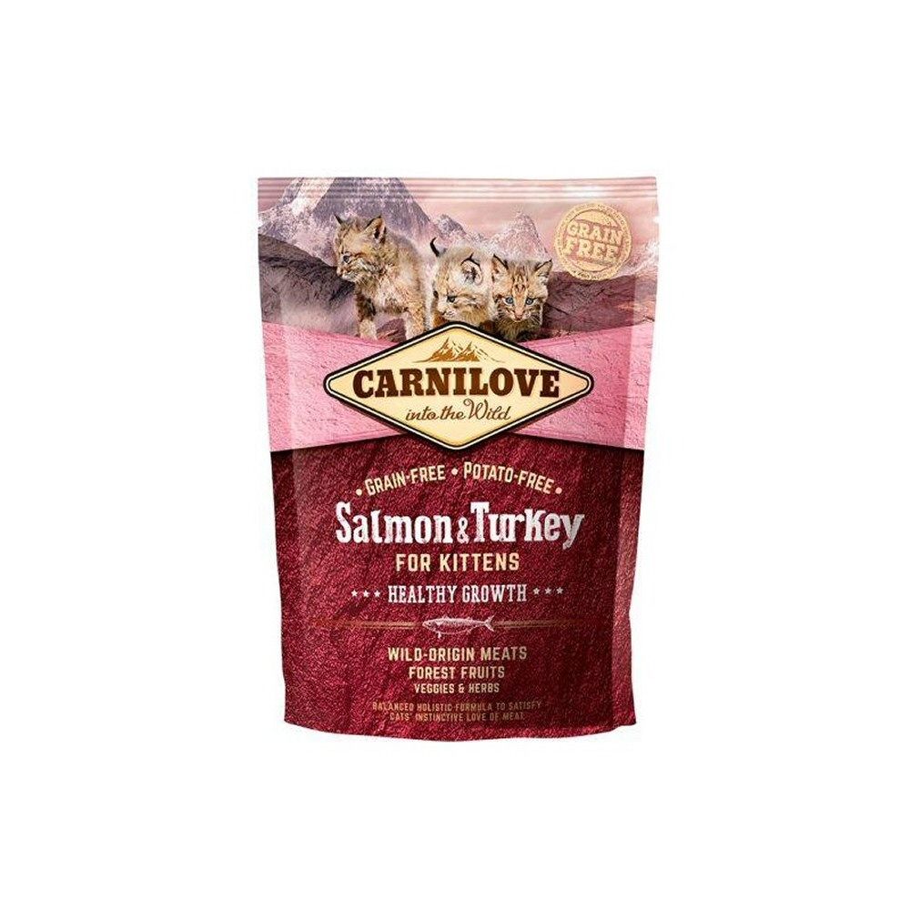 Carilove 400g Salmon & Turkey Kitten Dry Food