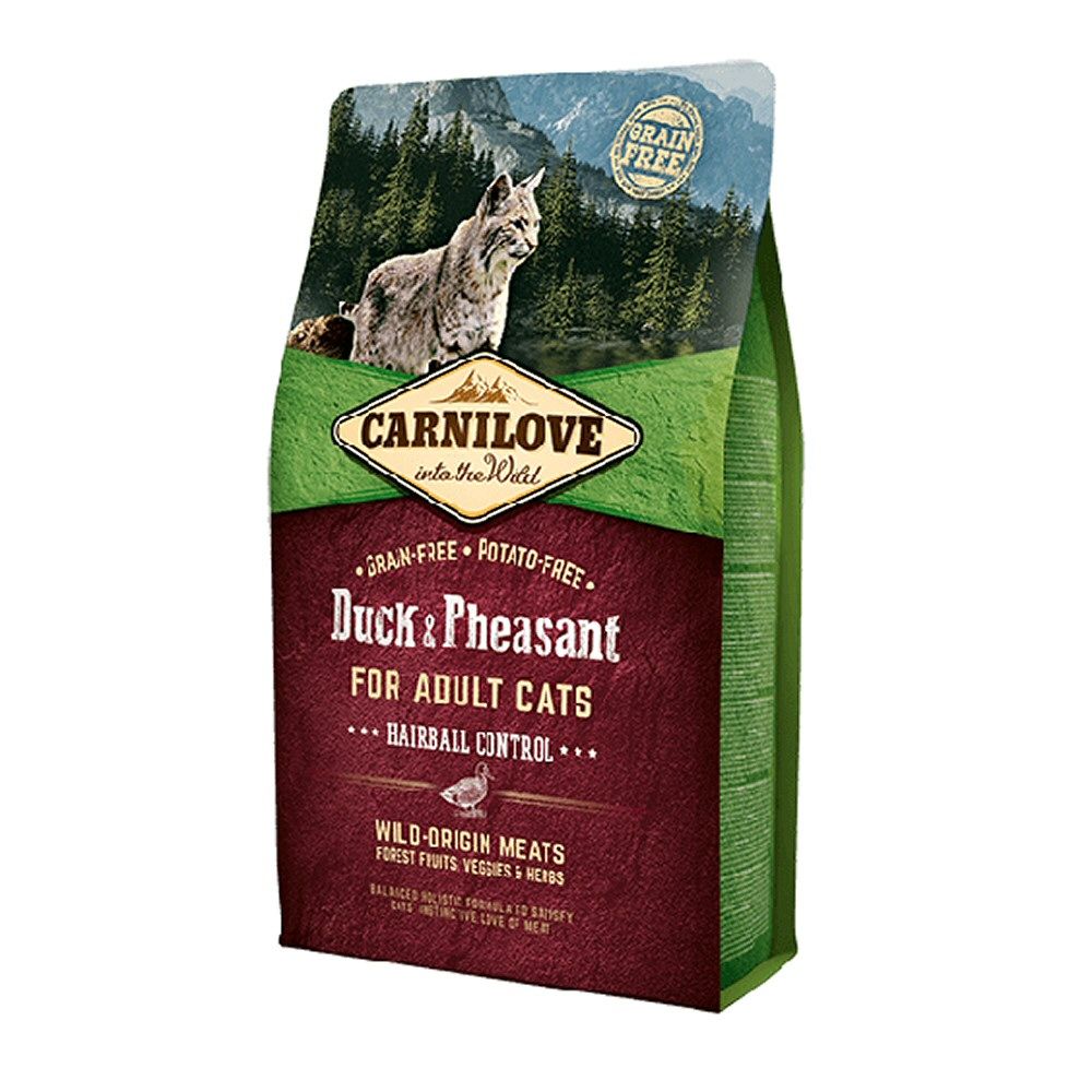 Carilove 2kg Duck & Pheasant Dry Cat Food