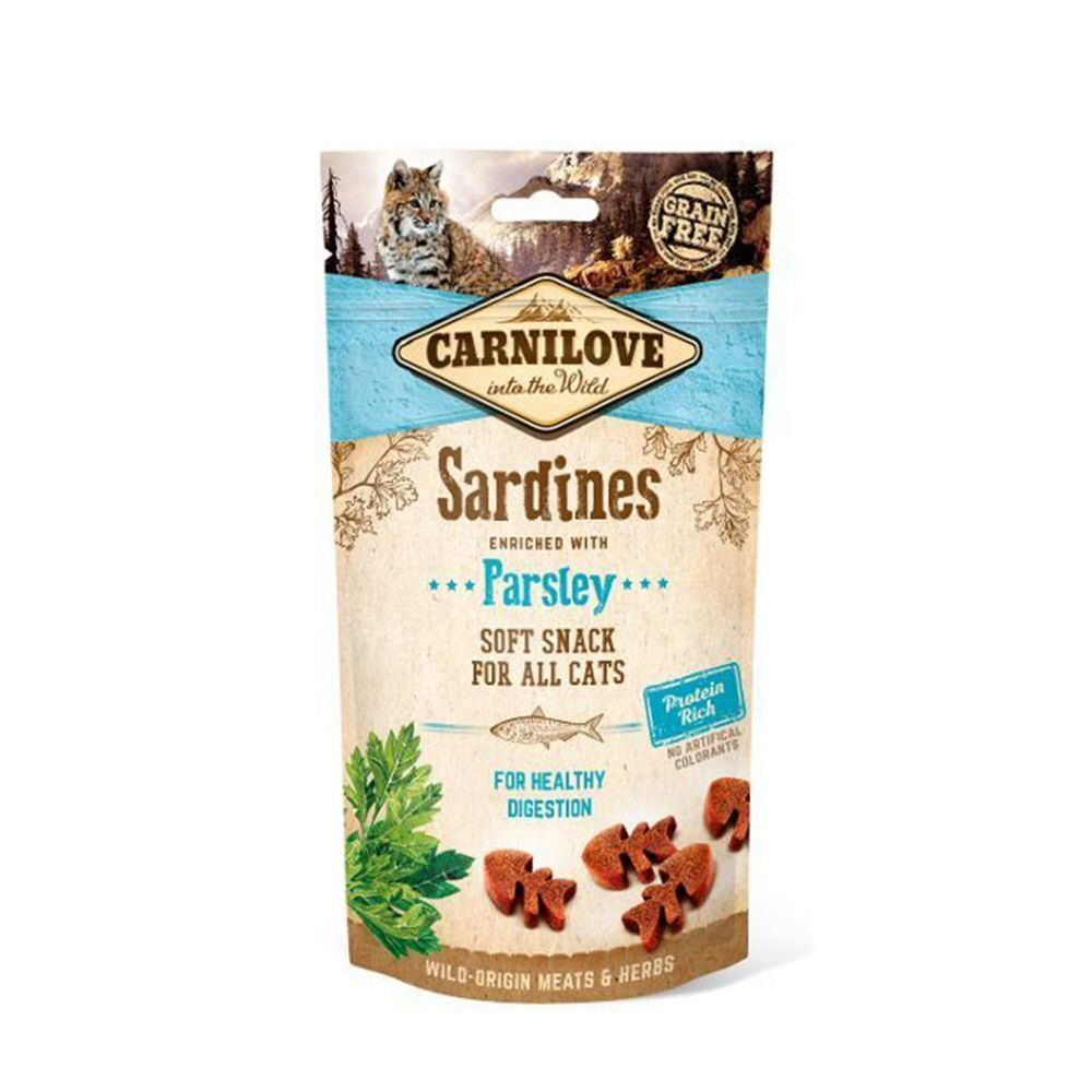 Carnilove 50g Sardines & Parsley Cat Treats