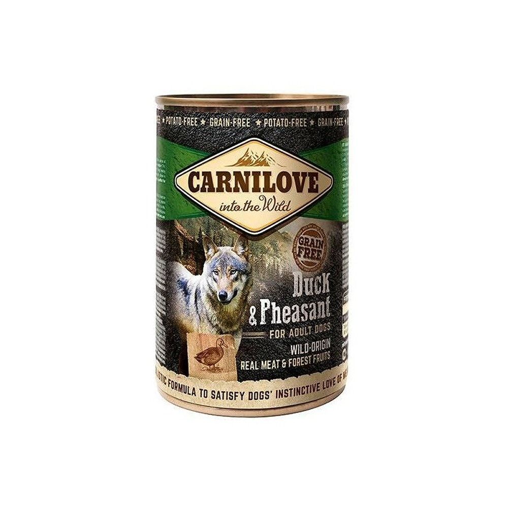 Carilove 400g Duck & Pheasant Adult Dog Wet Food