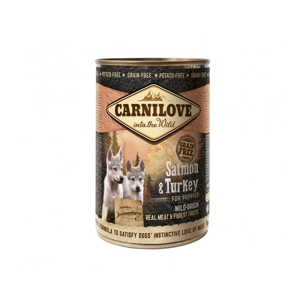 Carilove 400g Salmon & Turkey Puppy Wet Food