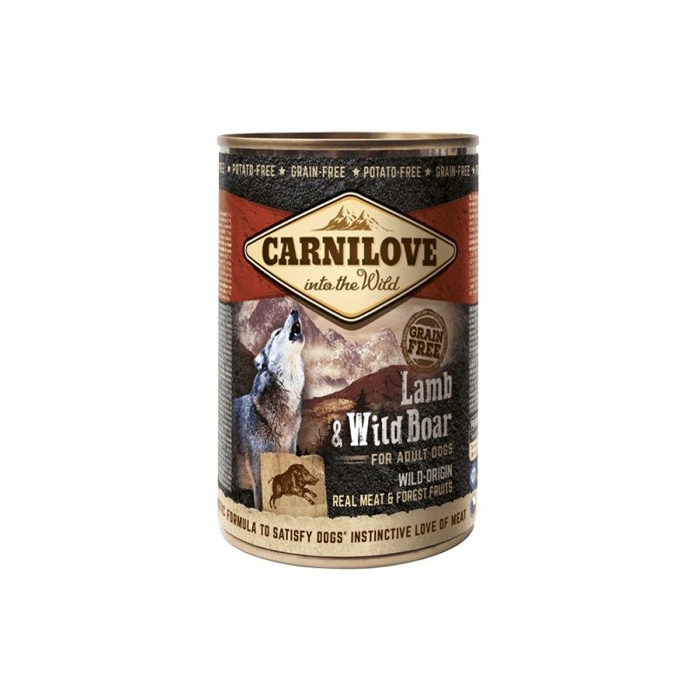 Carilove 400g Lamb & Wild Boar Adult Dog Wet Food