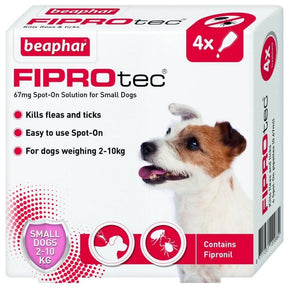 Beaphar FIPROtec Spot-On Solution for Small Dogs