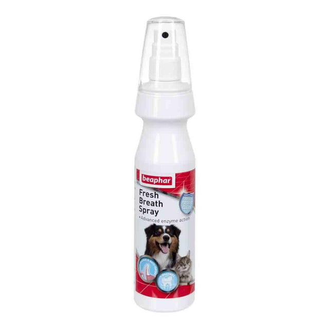 Beaphar 150ml Fresh Breath Spray for Cats and Dogs