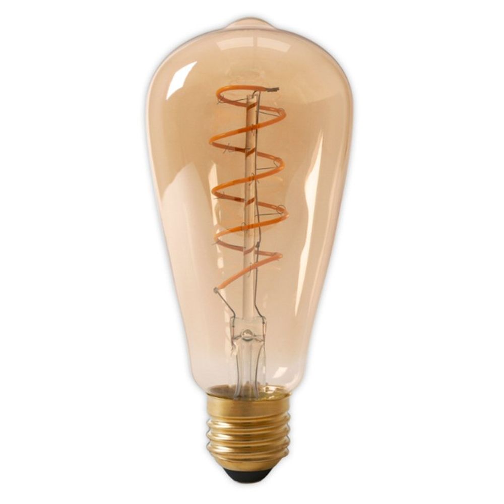 Calex E27 Rustic LED Full Glass Flex Filament Bulb