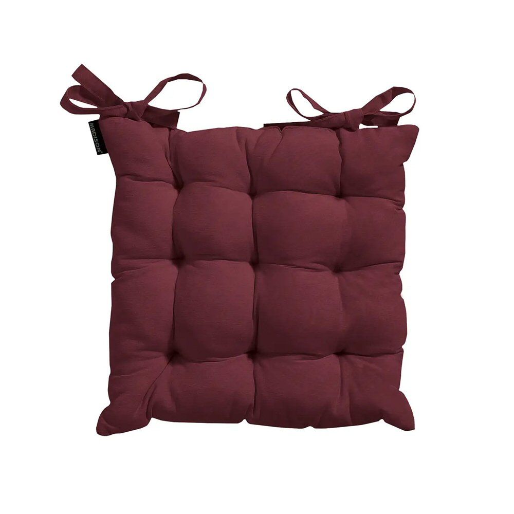 Madison 46cm Bordeaux Toscane Outdoor Seat Cushion