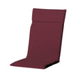 Madison 120cm Bordeaux Panama High Back Chair Outdoor Cushion