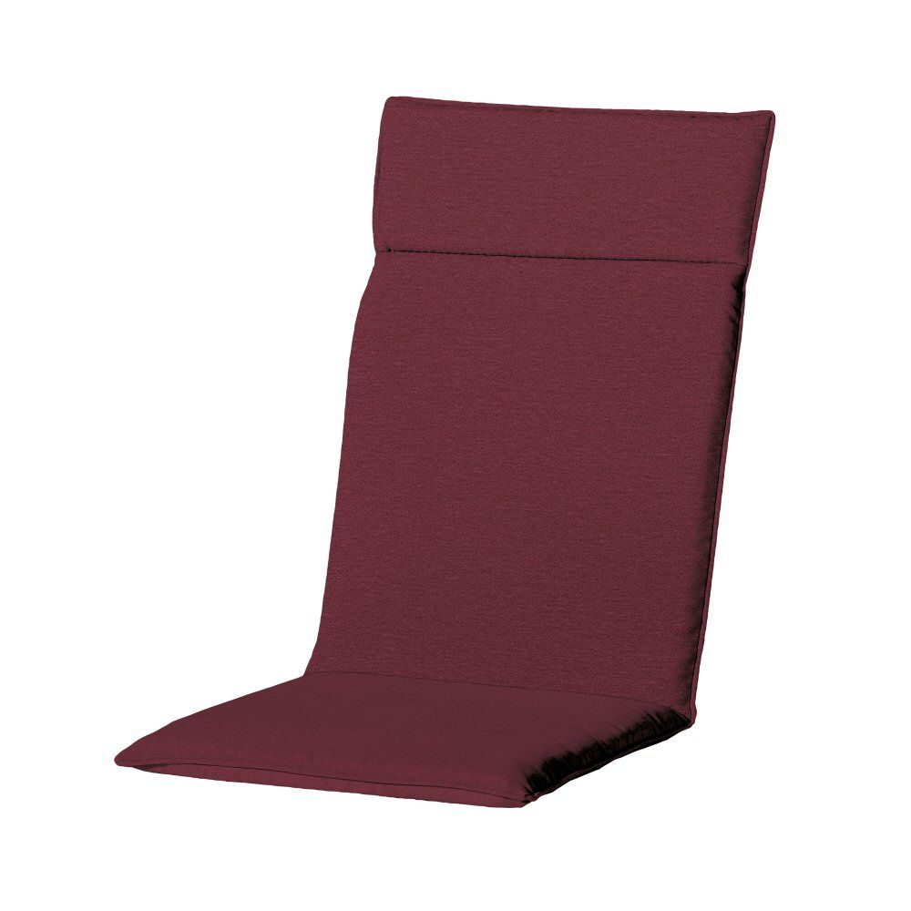 Madison 120cm Bordeaux Panama High Back Chair Outdoor Cushion