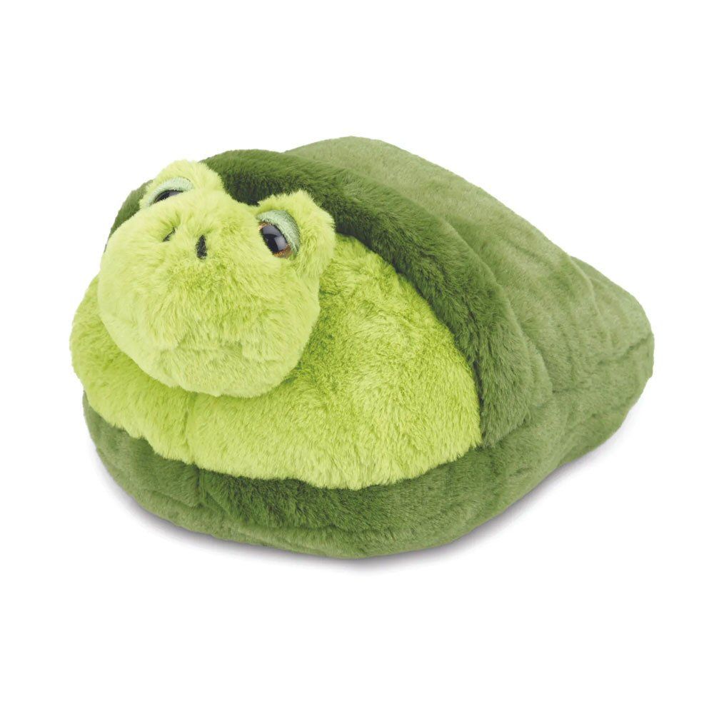 Noxxiez Plush Turtle Foot Warmer Kids/Adults Animal Slipper Cuddly Cushion One Size