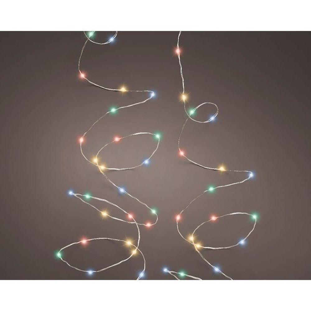 Lumineo 240 Micro LED Multi Colour Twinkle String Lights (12m)