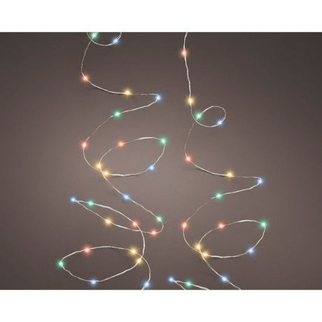 Lumineo 240 Micro LED Multi Colour Twinkle String Lights (12m)