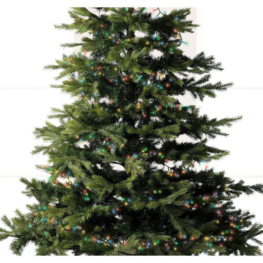 Lumineo 1000 Multi Coloured LED Compact Christmas Lights (22.5m)