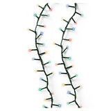 Lumineo 1500 Multi Coloured LED Compact Christmas Lights (34m)