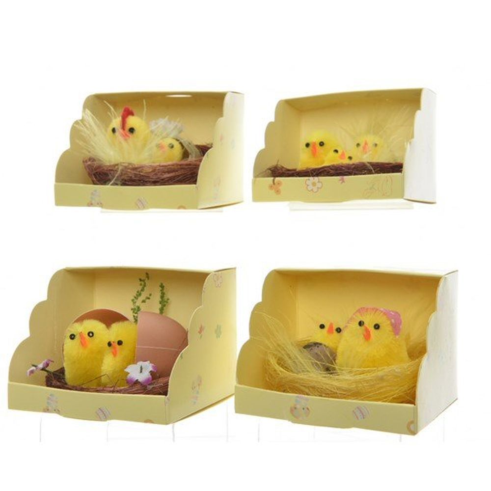 Kaemingk Assorted Chicken Nest (Choice of 4)