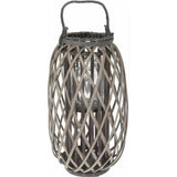Koopman 53cm Split Willow Lantern with Handle