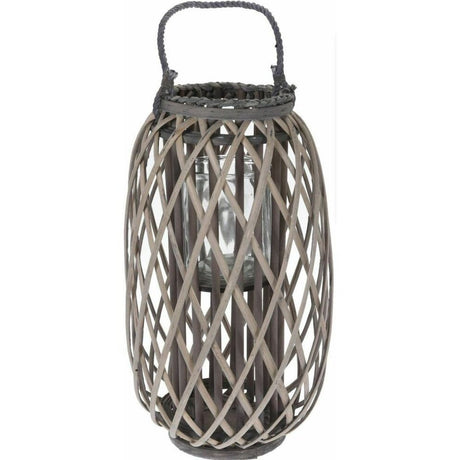 Koopman 53cm Split Willow Lantern with Handle