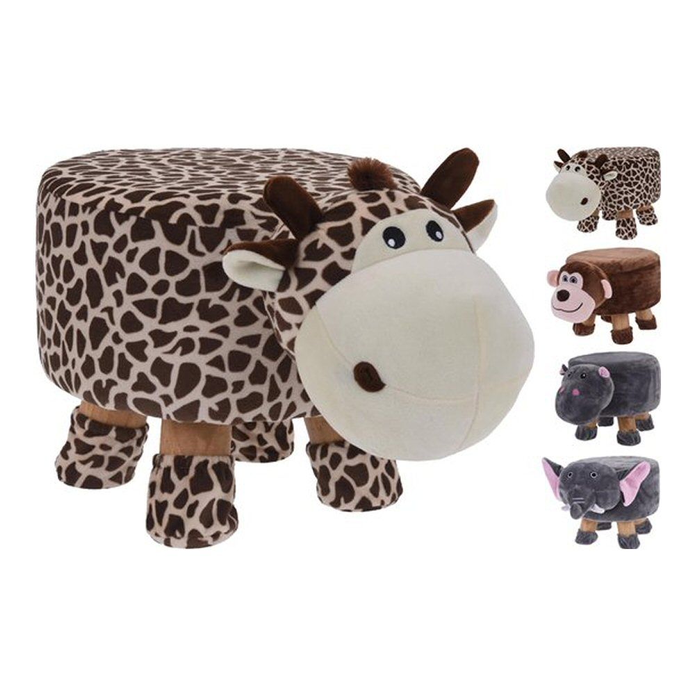 Koopman Jungle Animal Footstool (Choice of 4)